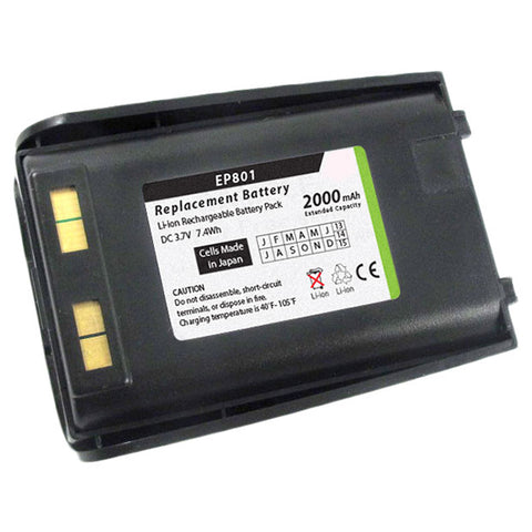 BATTERY 21801: EnGenius Free Styl 1, EP-801, Replacement Battery , 2000 mAh, 3.7 V