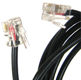 CABLE 23000: Polycom, Soundstation 2, Extended Mic. Cable, 7',   Black, 4 wire