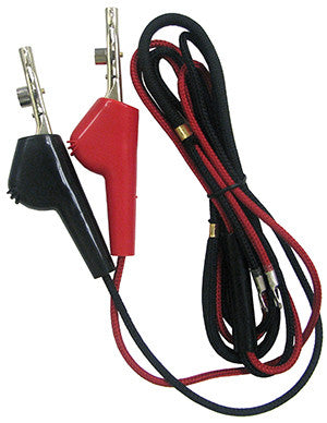 CABLE KIT 99000: ButtSet Replacement Cords, Red/Black, Spade Ends
