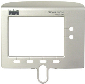 Replacement silver face plate bezel for Cisco 7940, 7940G
