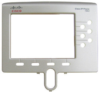 Replacement silver face plate bezel for Cisco 7962 or 7962G IP phones