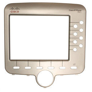 Replacement silver face plate bezel for Cisco 7971 or 7971G IP phones