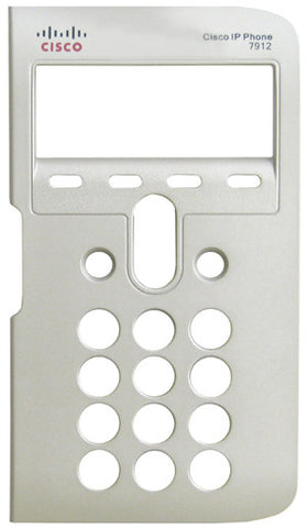 Replacement silver face plate bezel for Cisco 7912