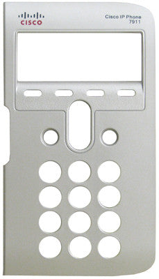 Replacement silver face plate bezel for Cisco 7911