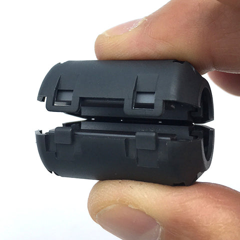 FERRITE CORE 99005: Ferrite Core Snap On  Hinged Bead, 5mm Inner Diameter