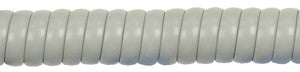 Light Gray, 25' Curly Coil Telephone Handset Cord