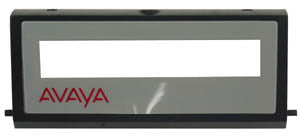 LCD CASE 30160: Avaya, Euro 18D, 34D, New Style, Black with the Avaya Logo