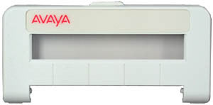 LCD CASE 31800: Avaya, 6408D+, 6416D+, 6424, 6424D+M, White, with Avaya Logo