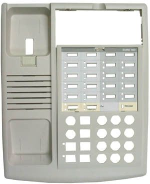 TOP HOUSING 30045: Avaya, Euro 18D, New or Old Style, White