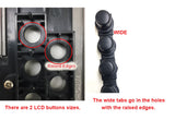 Cisco buttonset LCD button placement